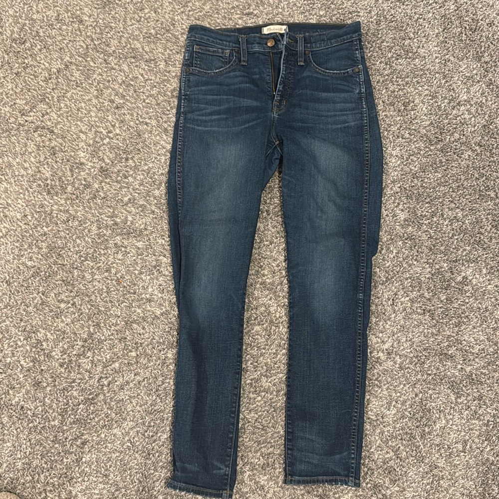 Madewell slim straight jeans